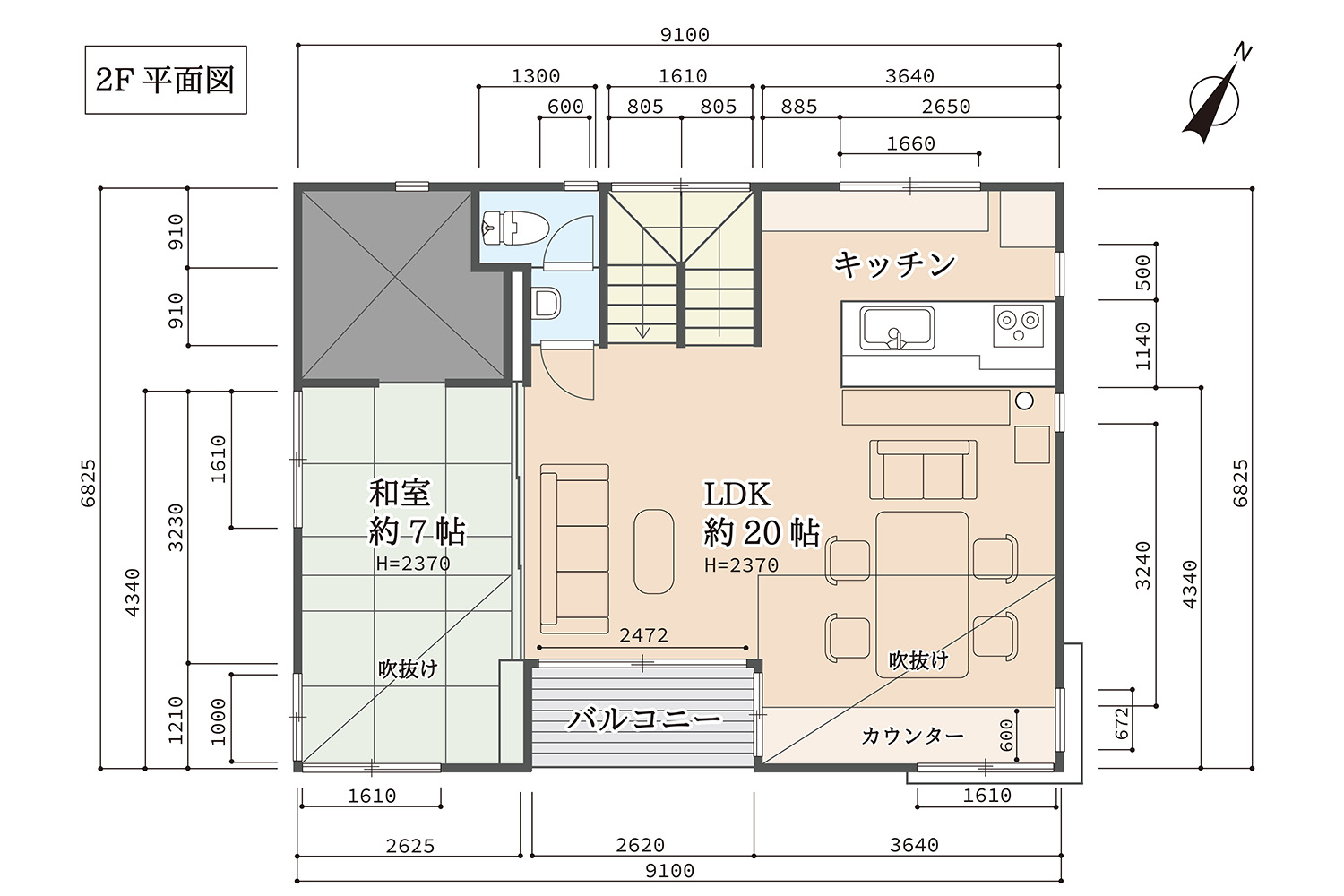 画像-2階平面図